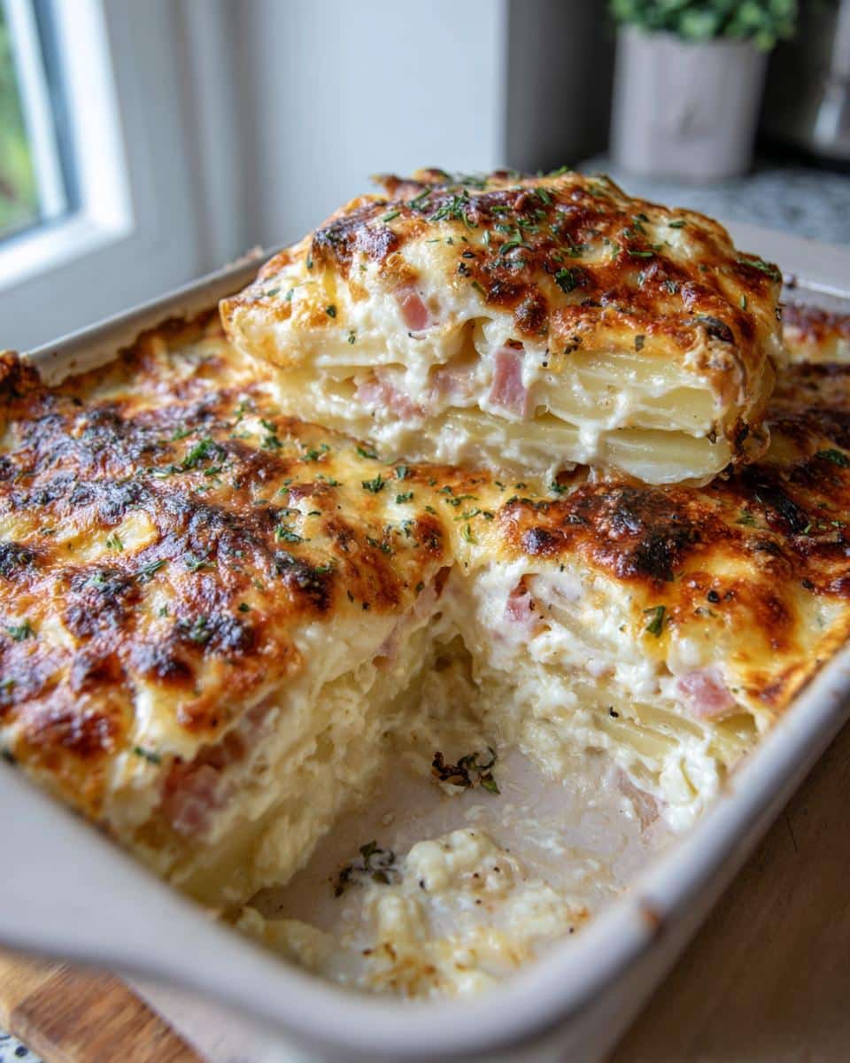 Ham and Potato Au Gratin - detail 3