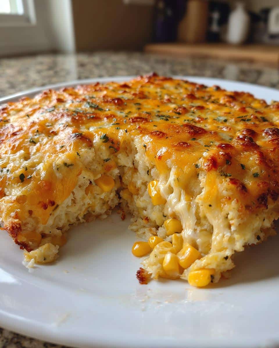 Irresistible Jalapeño Cheddar Corn Casserole in 25 Minutes