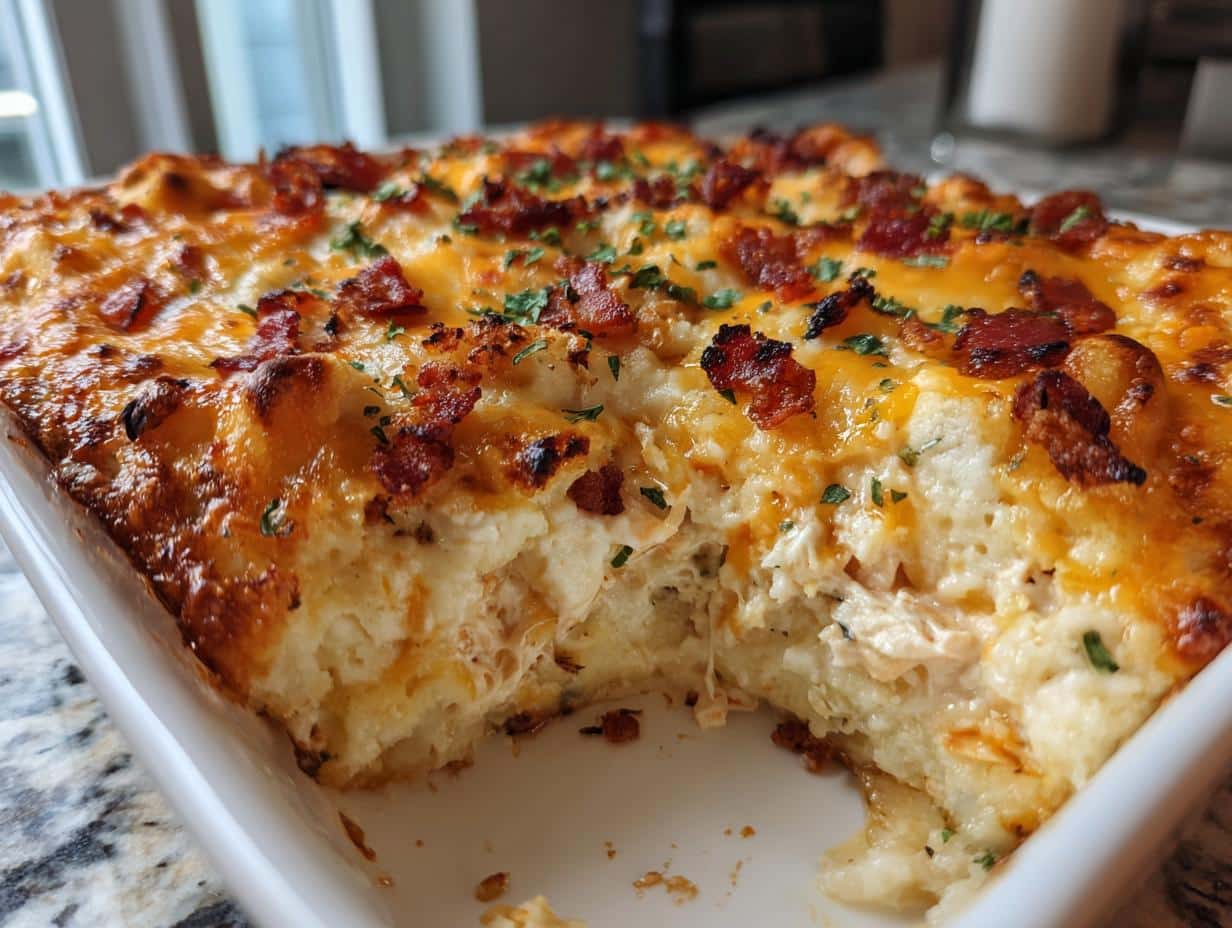 Spicy Jalapeño Popper Chicken Casserole in Just 40 Minutes