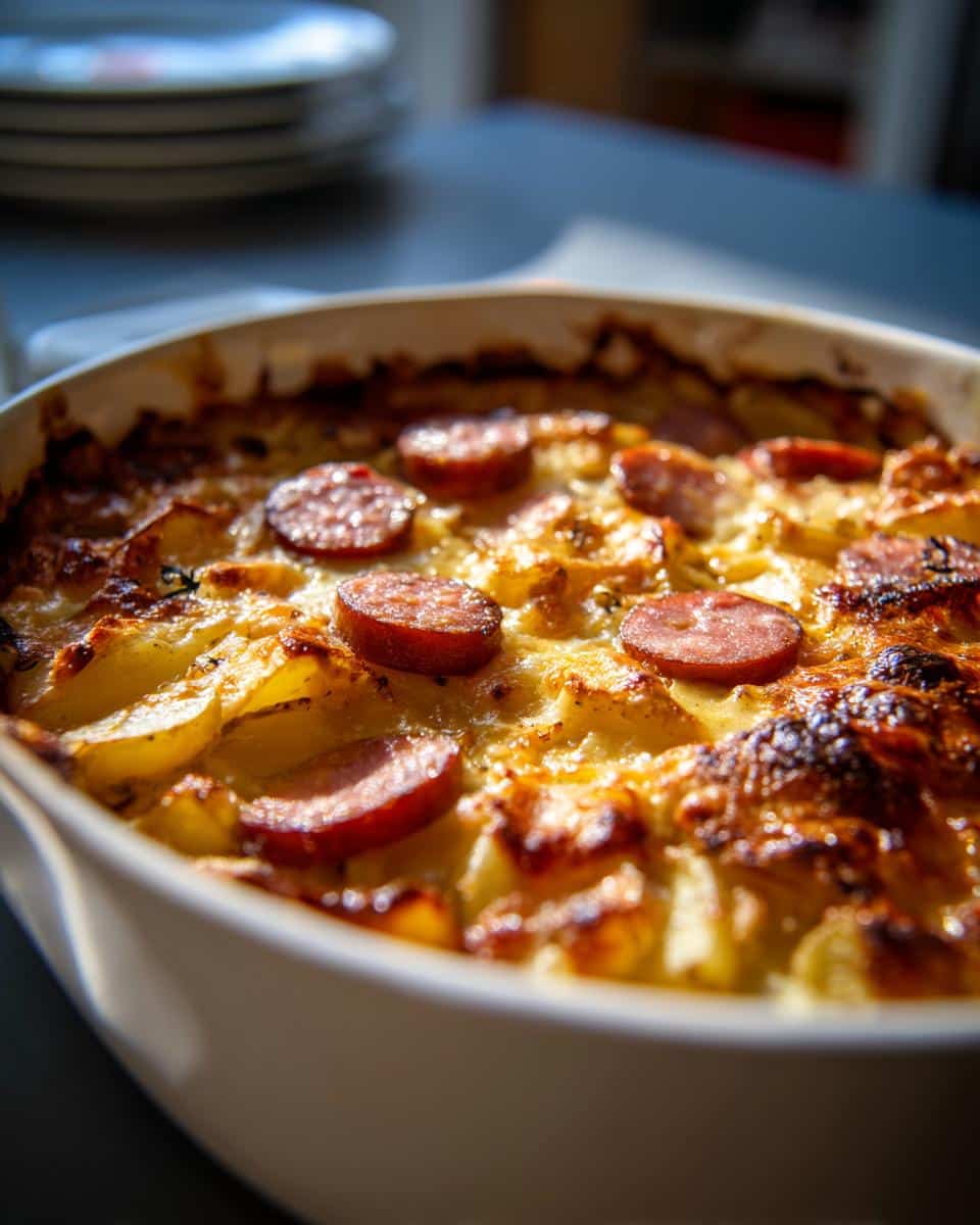 Kielbasa Potato Cheddar Casserole - detail 2