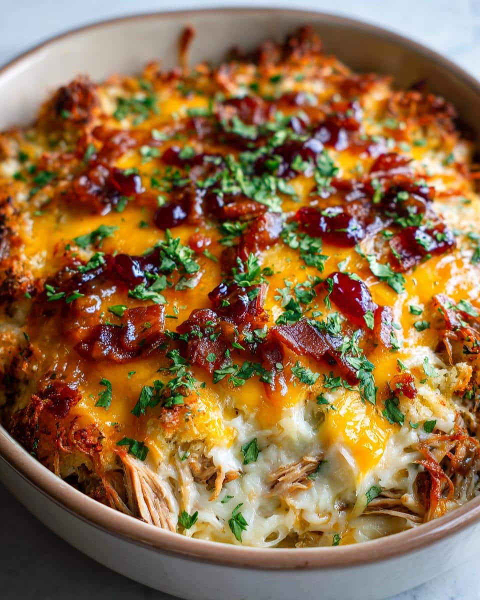 Leftover Turkey and Stuffing Bake – 5-Ingredient Comfort Food Magic