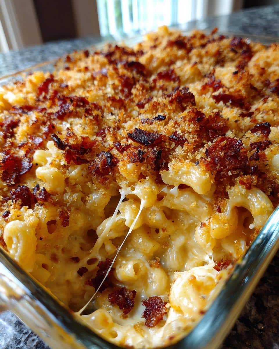 Loaded Baked Mac and Cheese - detail 1