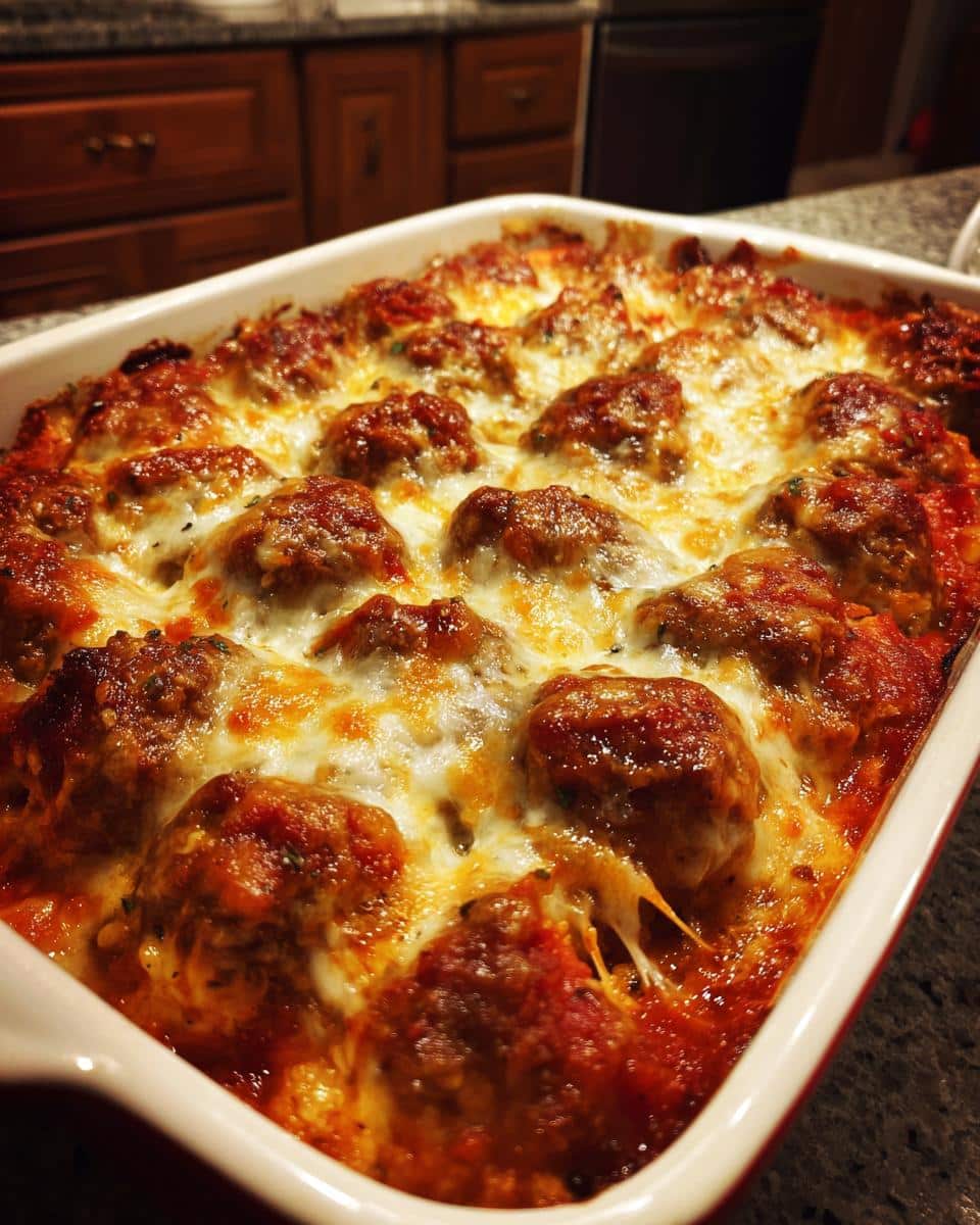 Meatball Sub Casserole - detail 2