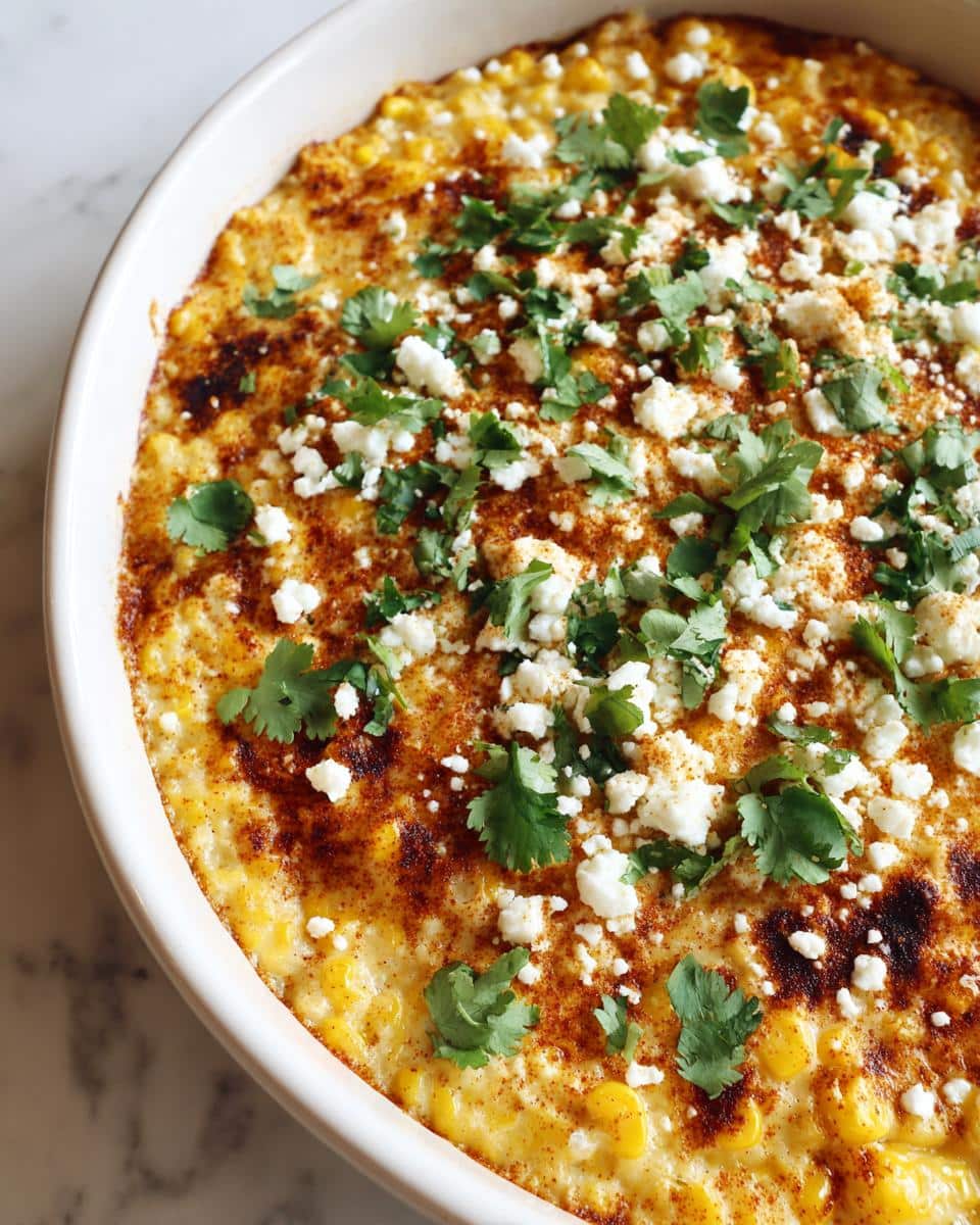 Mexican Street Corn Casserole - detail 2