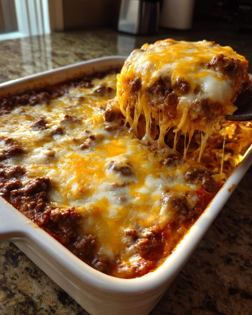 Million Dollar Spaghetti Bake - detail 1