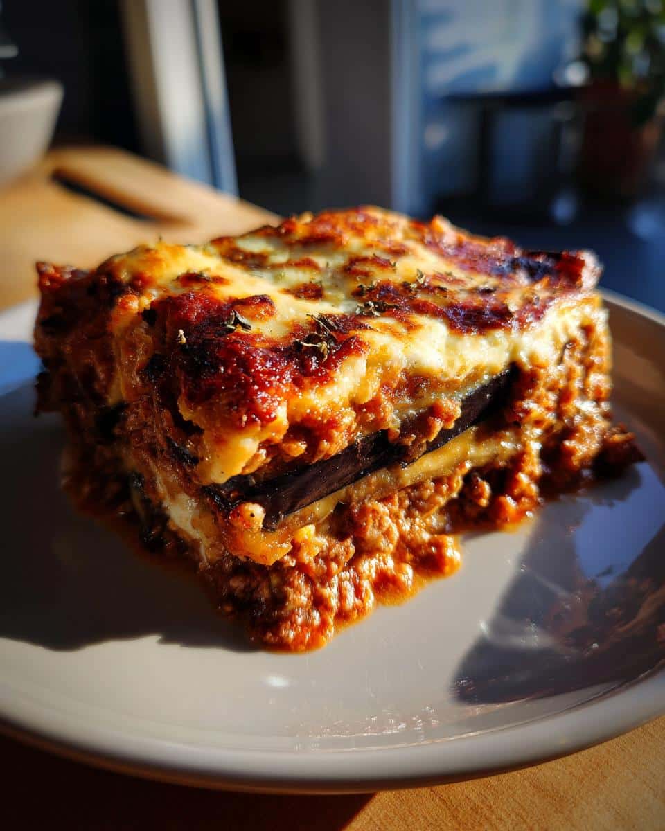 Moussaka - detail 1