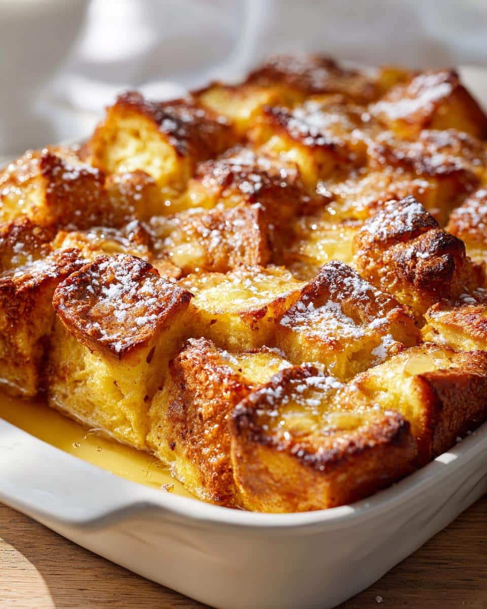 Panettone French Toast Bake - detail 2