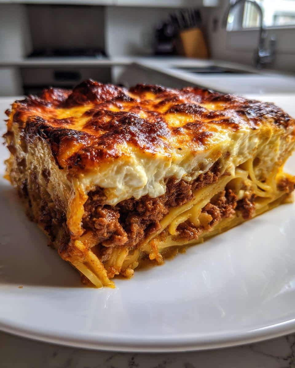 Pastitsio - detail 1
