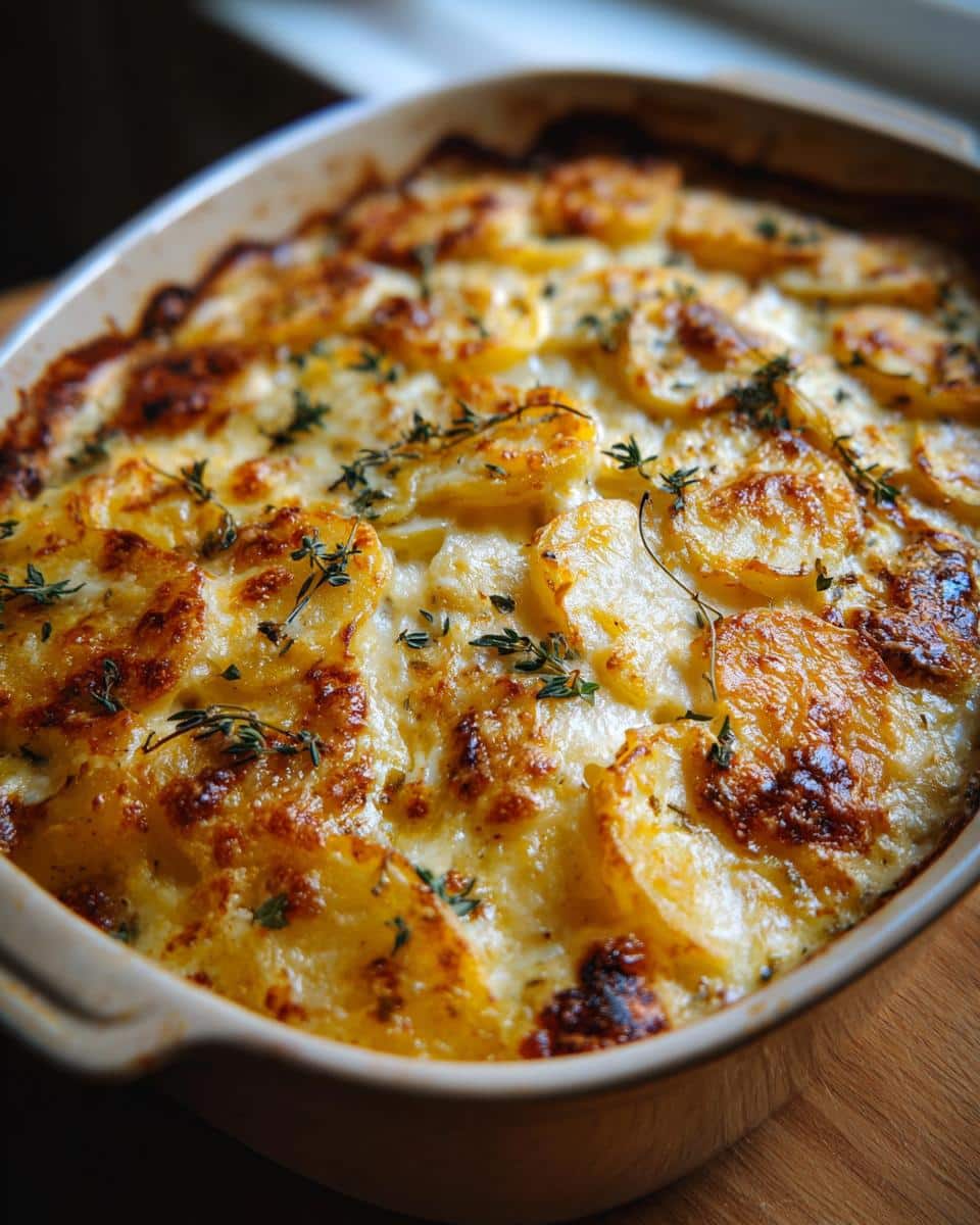 Irresistible Potatoes Au Gratin with Thyme in 45 Minutes
