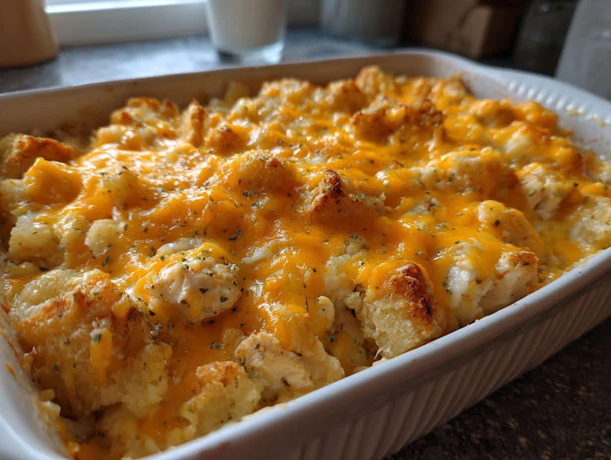 Irresistible Ranch Chicken Potato Casserole in 45 Minutes