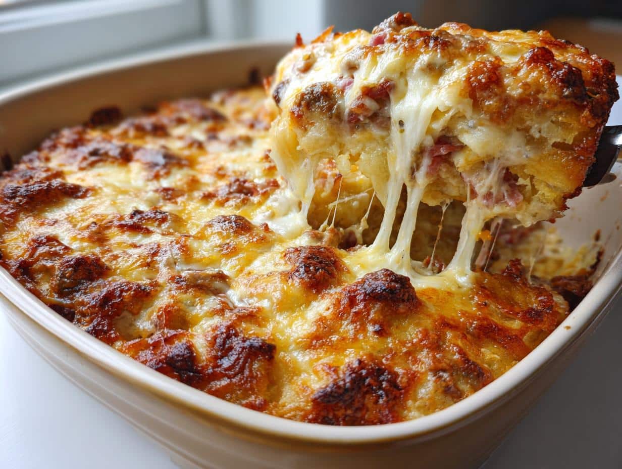 Irresistible Reuben Casserole Recipe with 25-Minute Bake Time