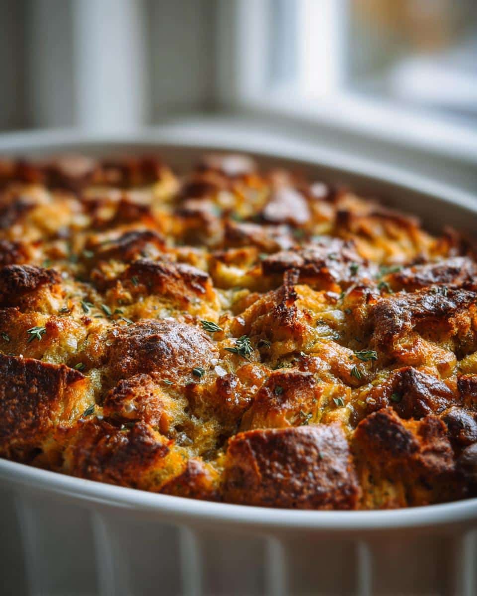 Sausage Apple Stuffing Bake - detail 1