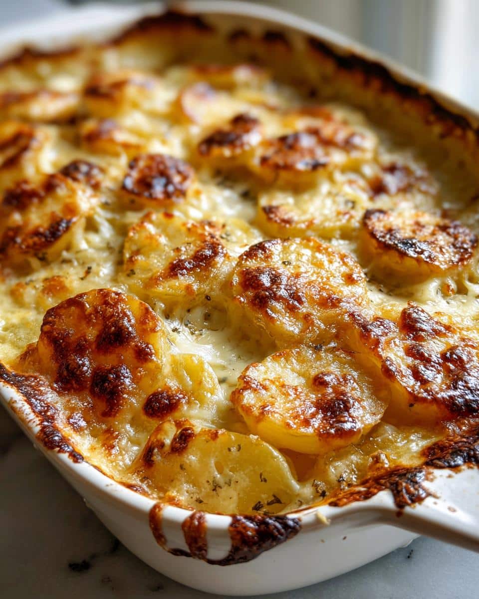 Scalloped Potatoes with Gruyère - detail 1