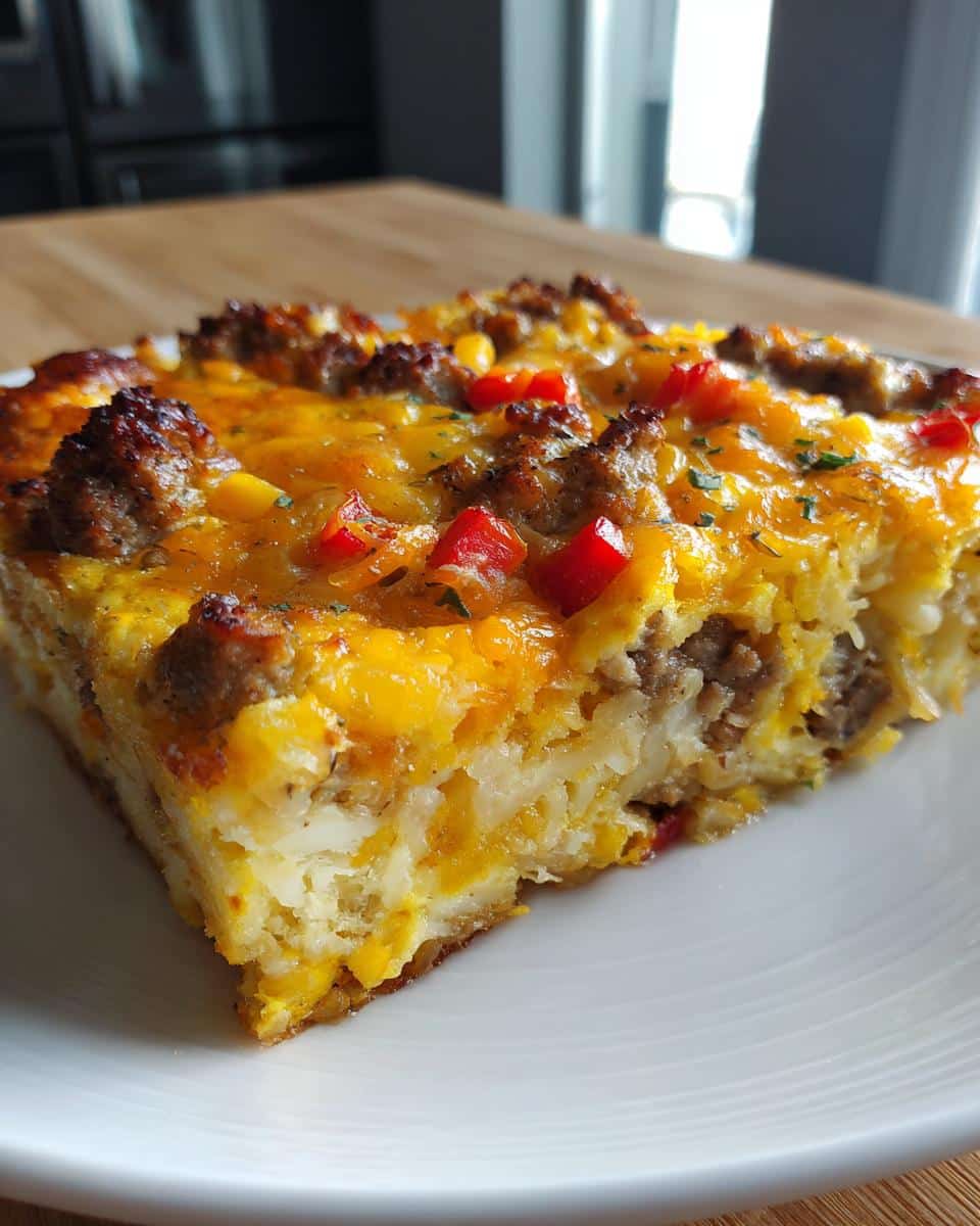 Slow Cooker Breakfast Bake - detail 2