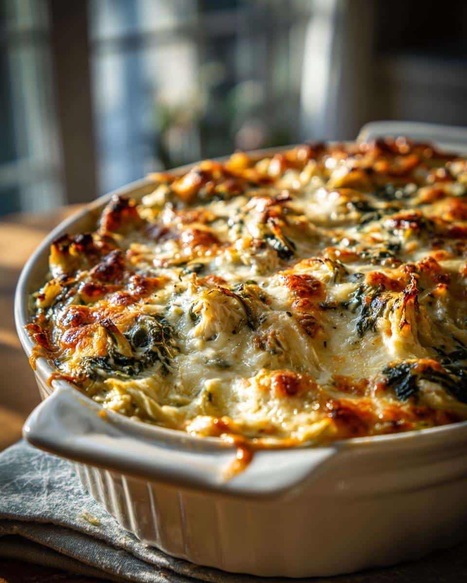 Spinach Artichoke Chicken Bake - detail 2