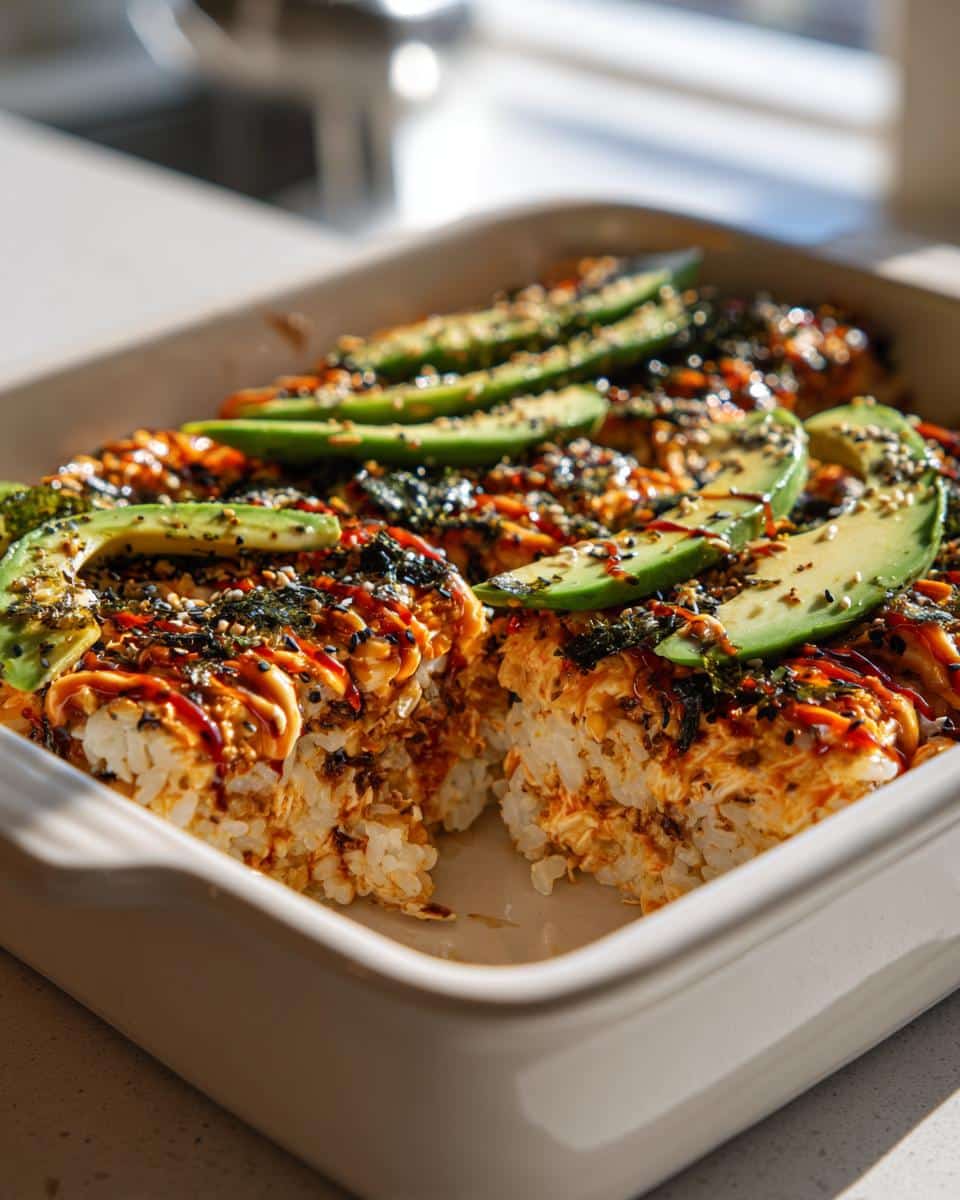 Sushi Bake - detail 1