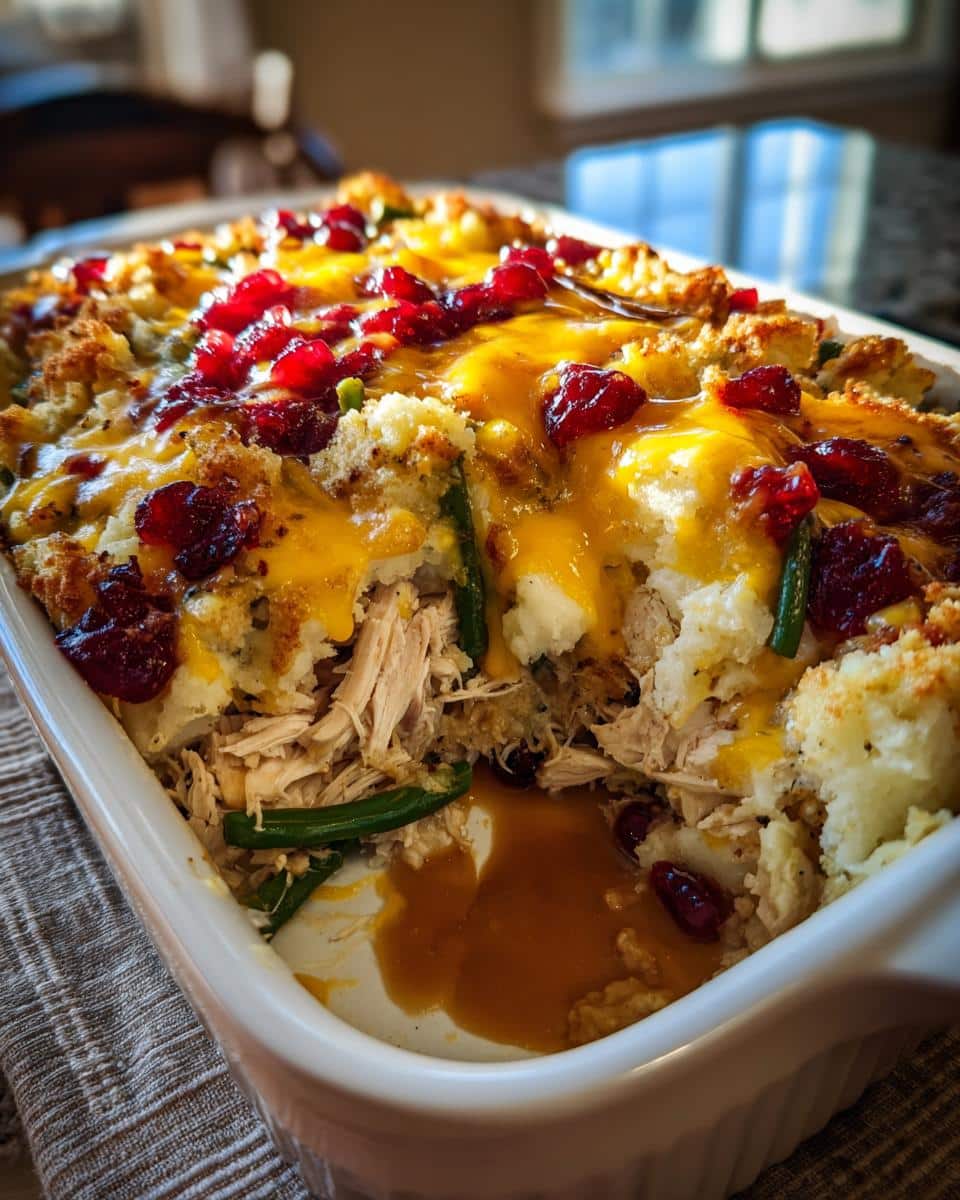 Thanksgiving Leftover Hotdish - detail 1