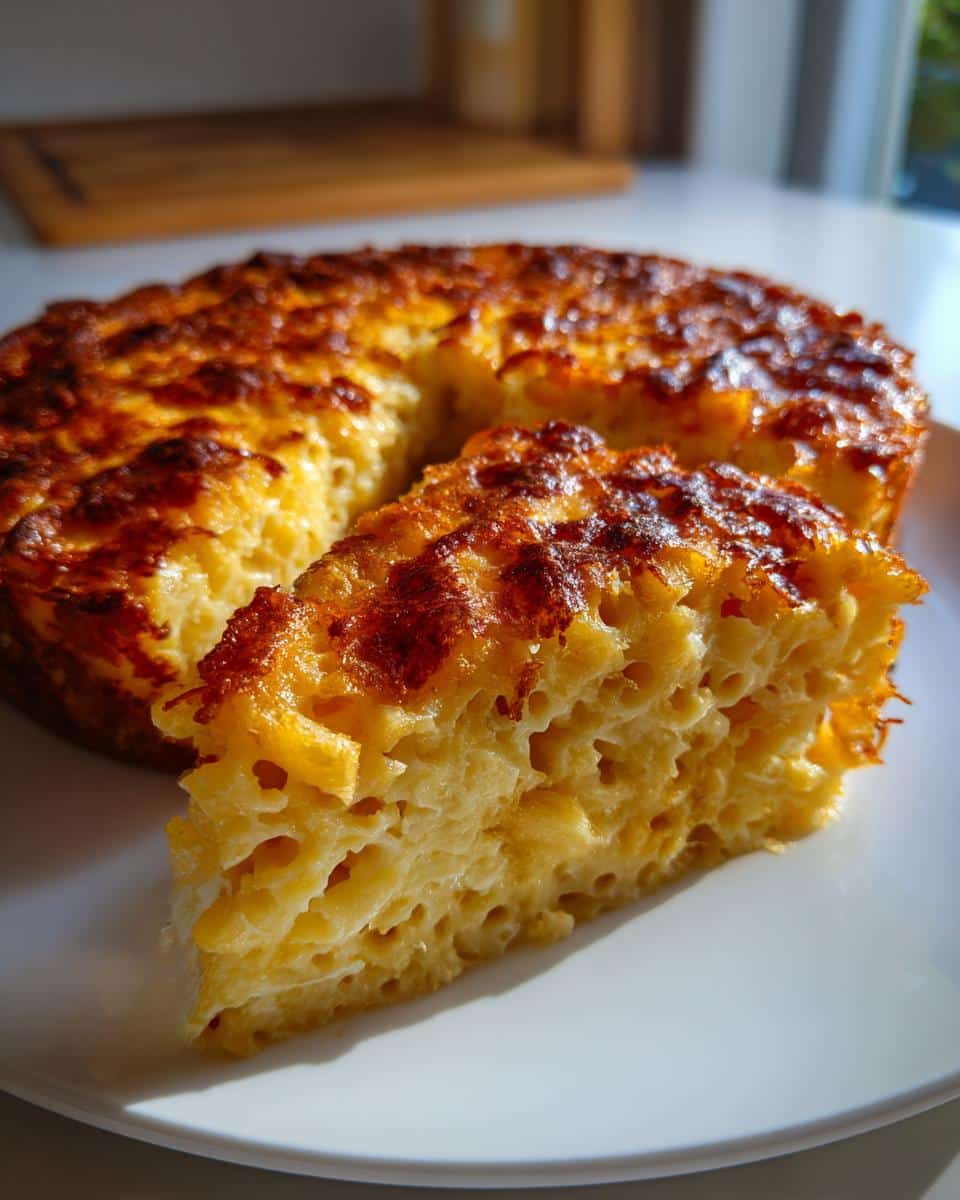 Trinidad Macaroni Pie - detail 2