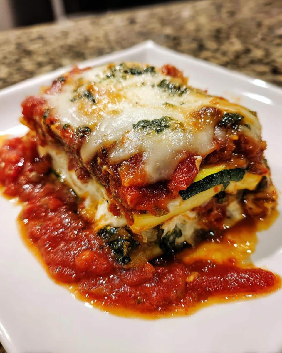 Vegetable Lasagna Bake - detail 1