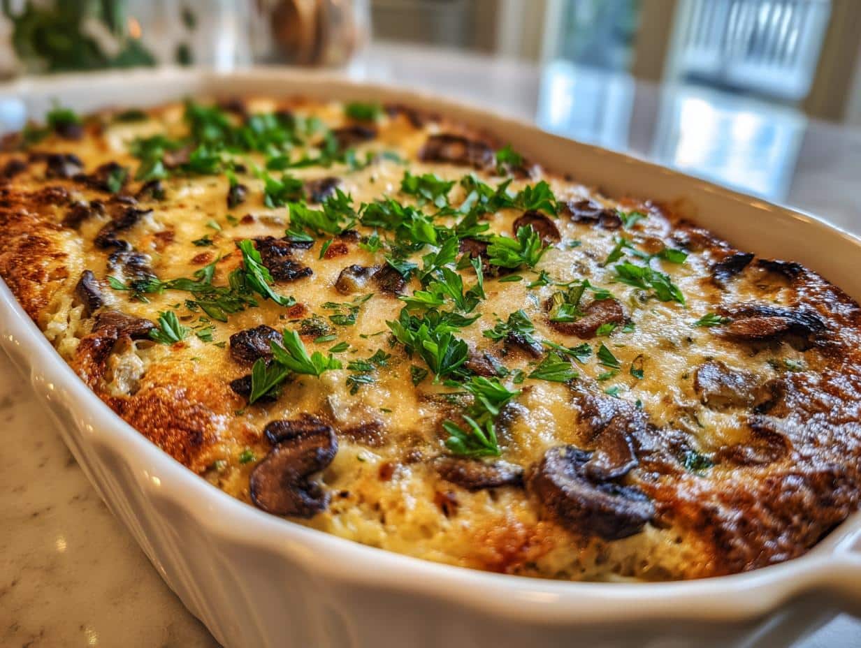Incredible Wild Rice Mushroom Casserole in Just 45 Minutes