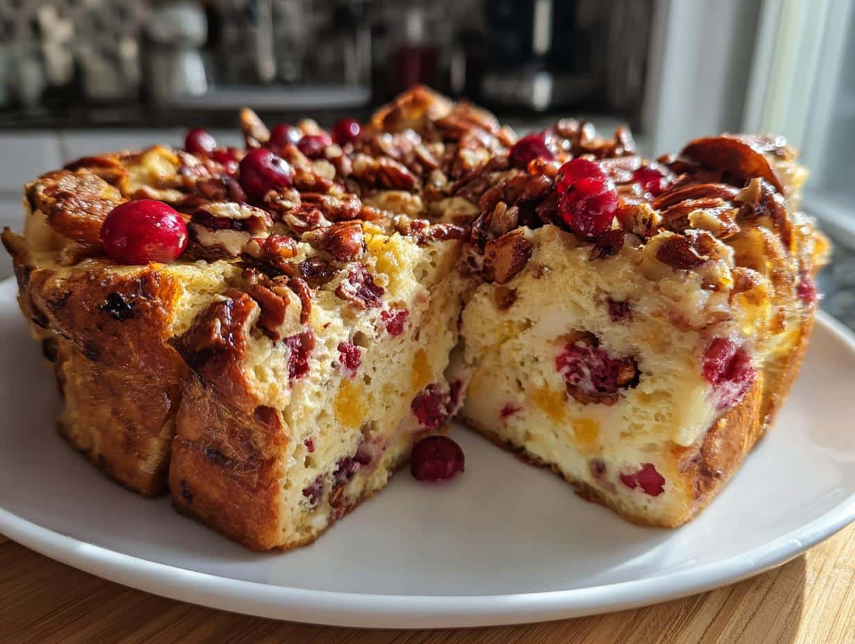 1 Dreamy Cranberry Orange French Toast Casserole with Pecans Recipe