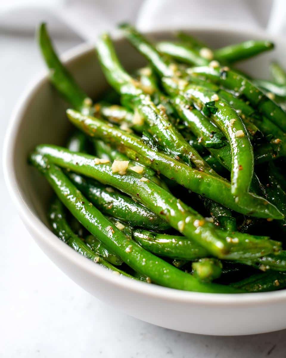 Garlic green beans holiday - detail 1