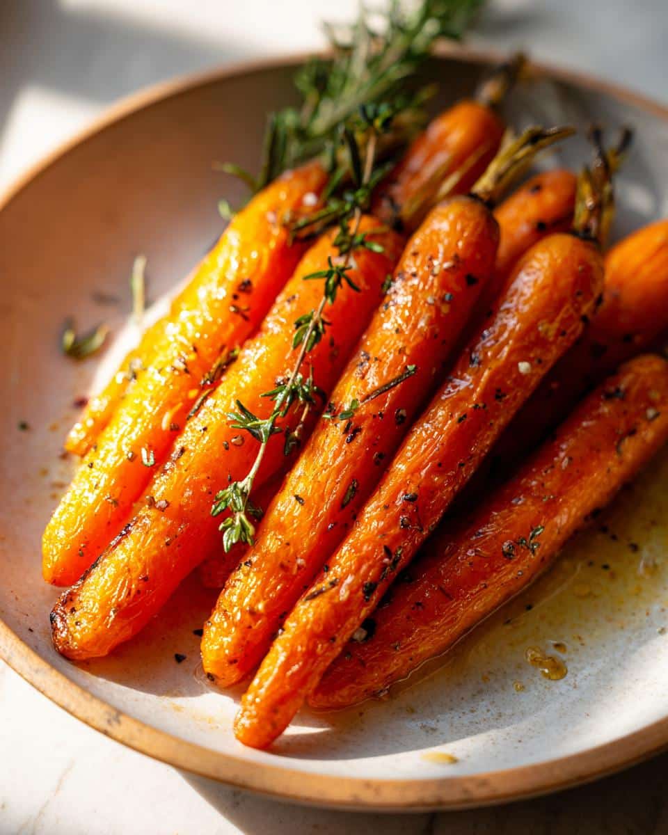 Herb roasted baby carrots - detail 1