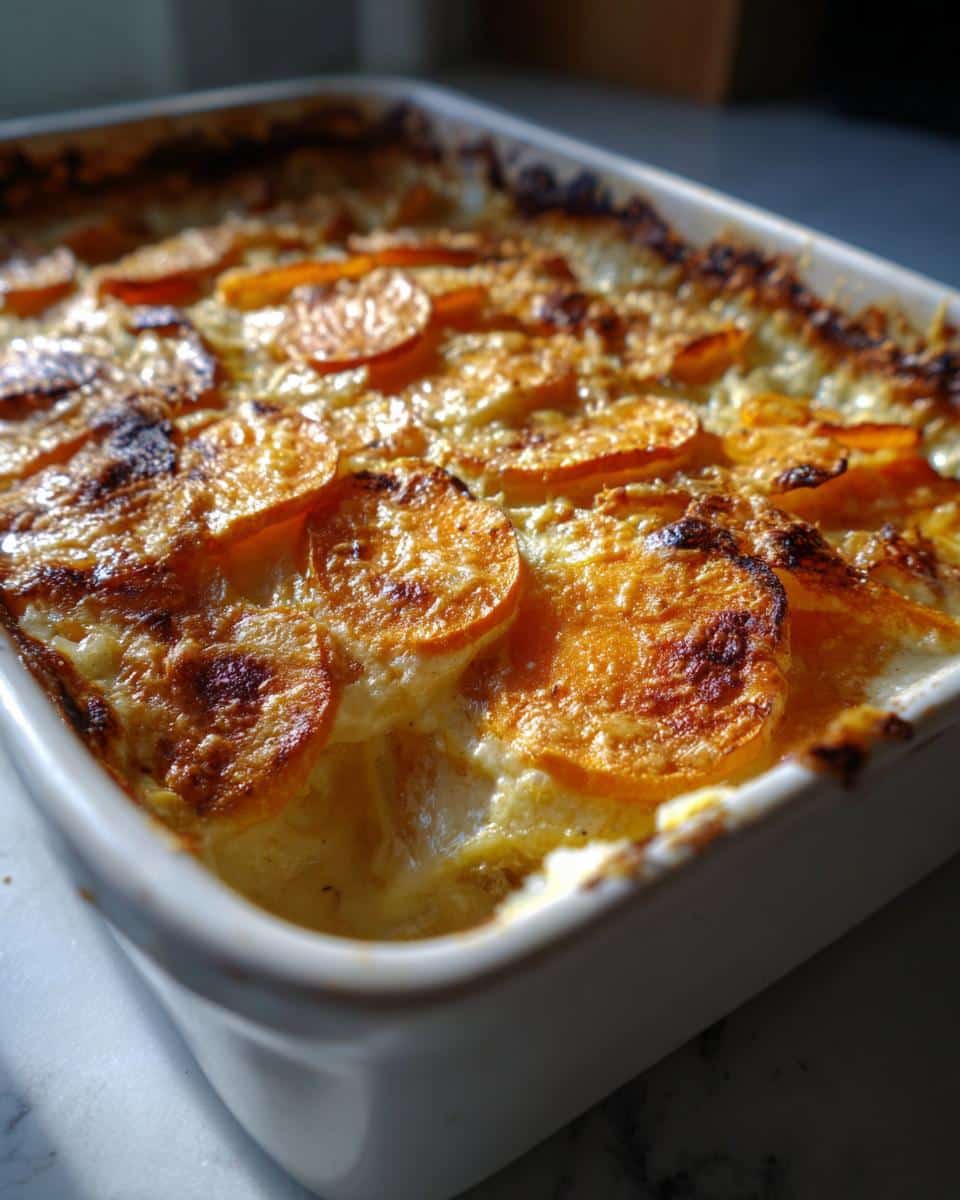 45-Minute Sweet Potato Gratin That’s Shockingly Healthy