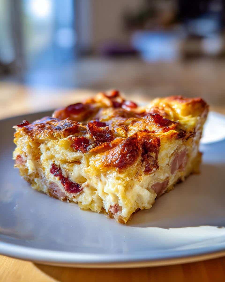 Savory Turkey Cranberry Stuffing Breakfast Casserole in 45 Minutes