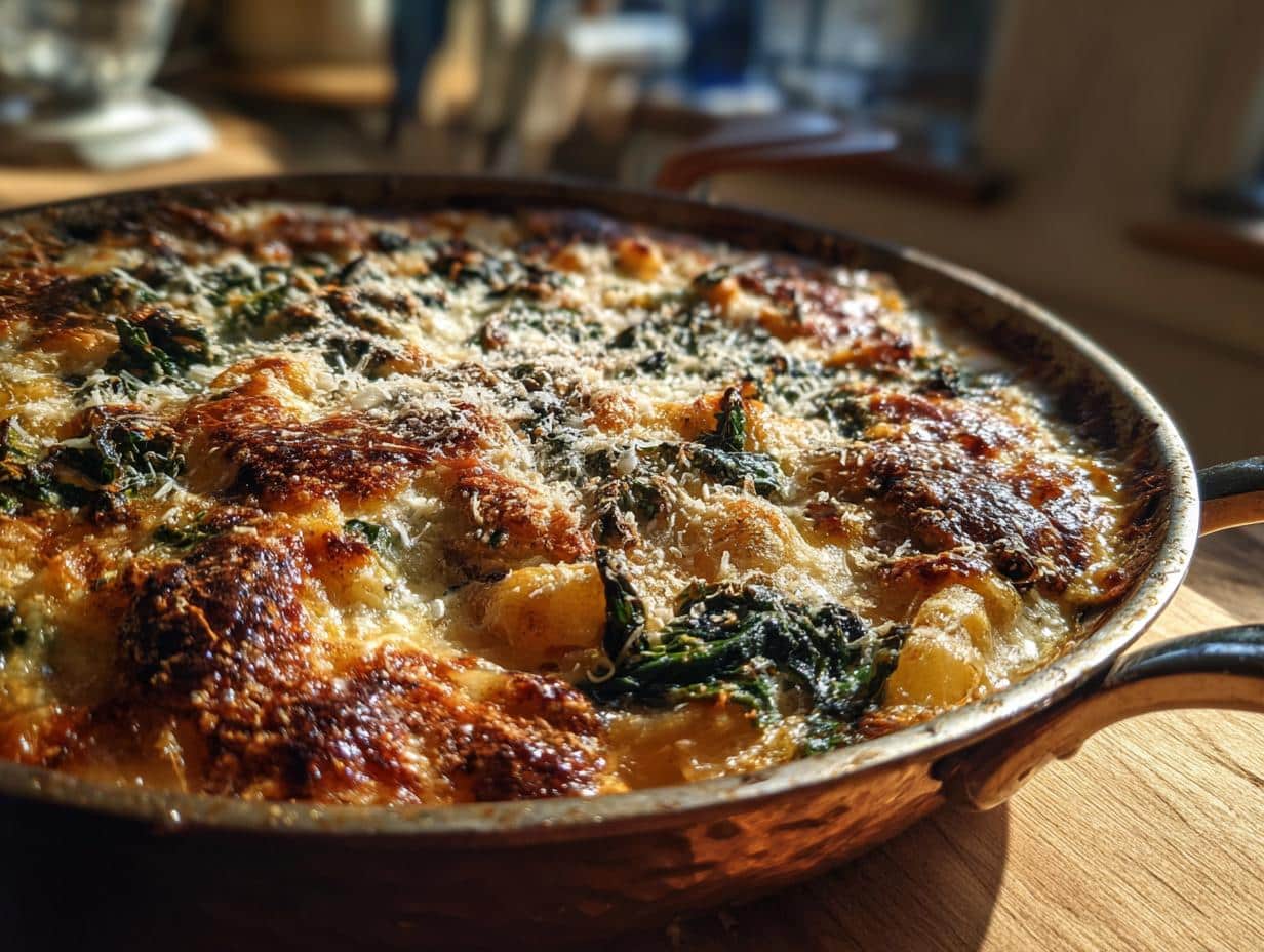 Delectable 20-Minute Tuscan Bean and Kale Bake Will Wow You