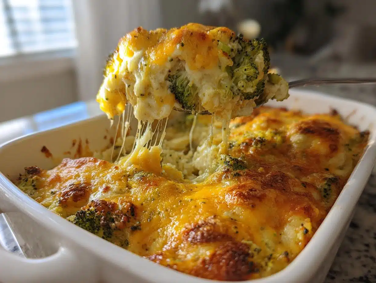 30 Minute Cheesy Chicken Broccoli Casserole: A Quick Comfort Masterpiece