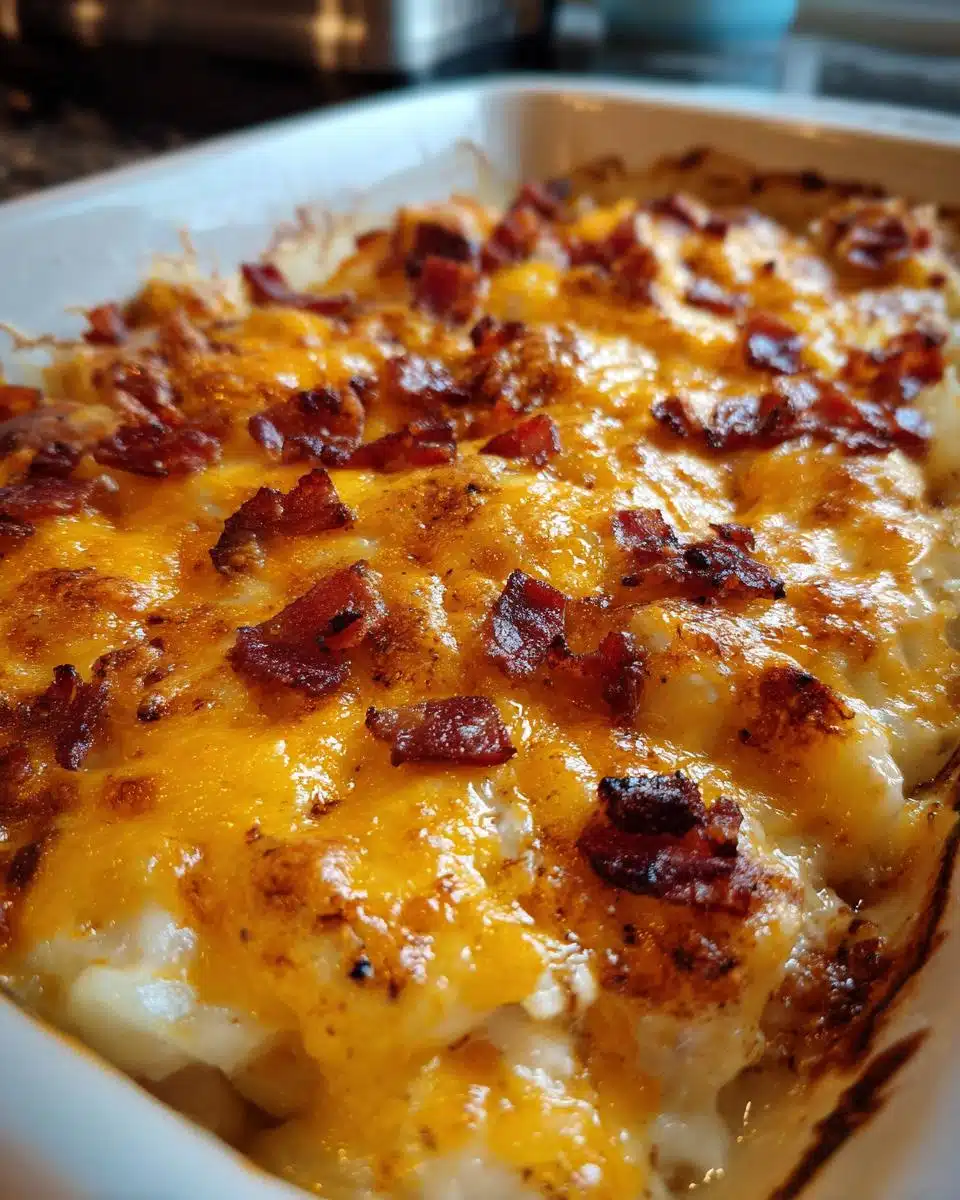 Ultimate 40-Minute Cheesy Pierogi and Potato Casserole Bliss