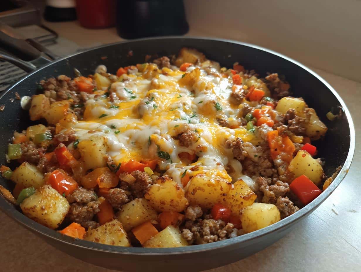 Cozy Turkey Skillet Casserole: 30-Minute Comfort Food Magic