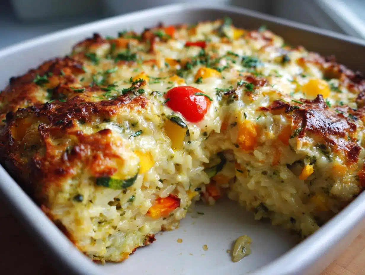 Creamy Pesto Veggie Orzo Bake in 40 Minutes: Pure Bliss