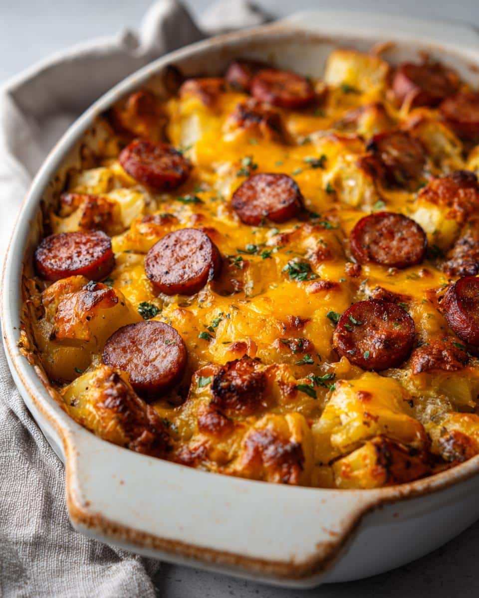Kielbasa and Potato Casserole – hearty weeknight bake - detail 2