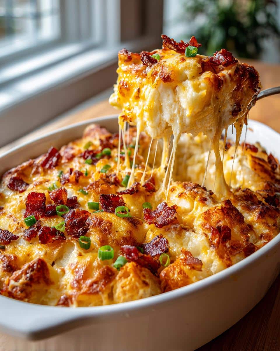 Loaded Bacon Ranch Potato Casserole – game day favorite - detail 1