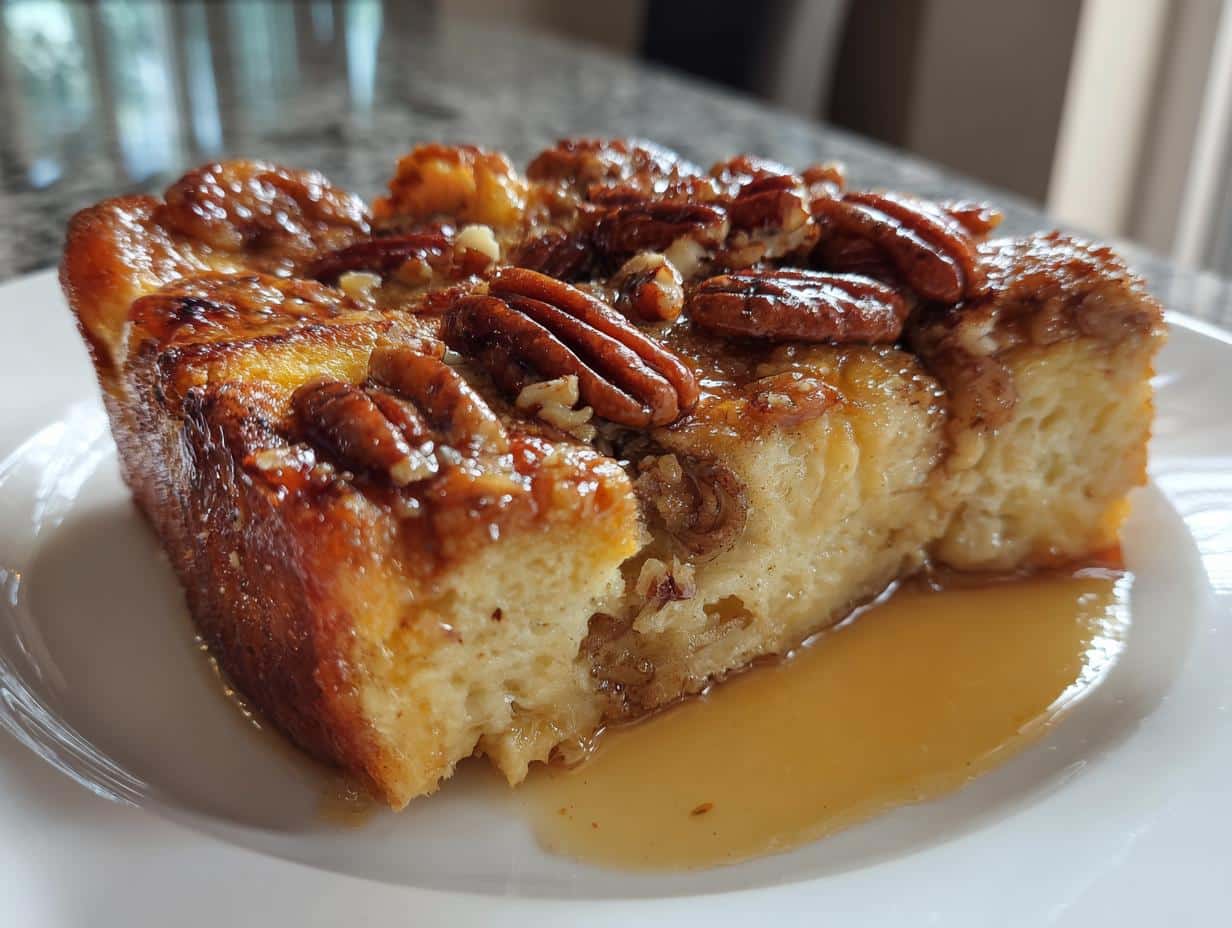 Maple Pecan French Toast Casserole: Best 40-Minute Christmas Brunch