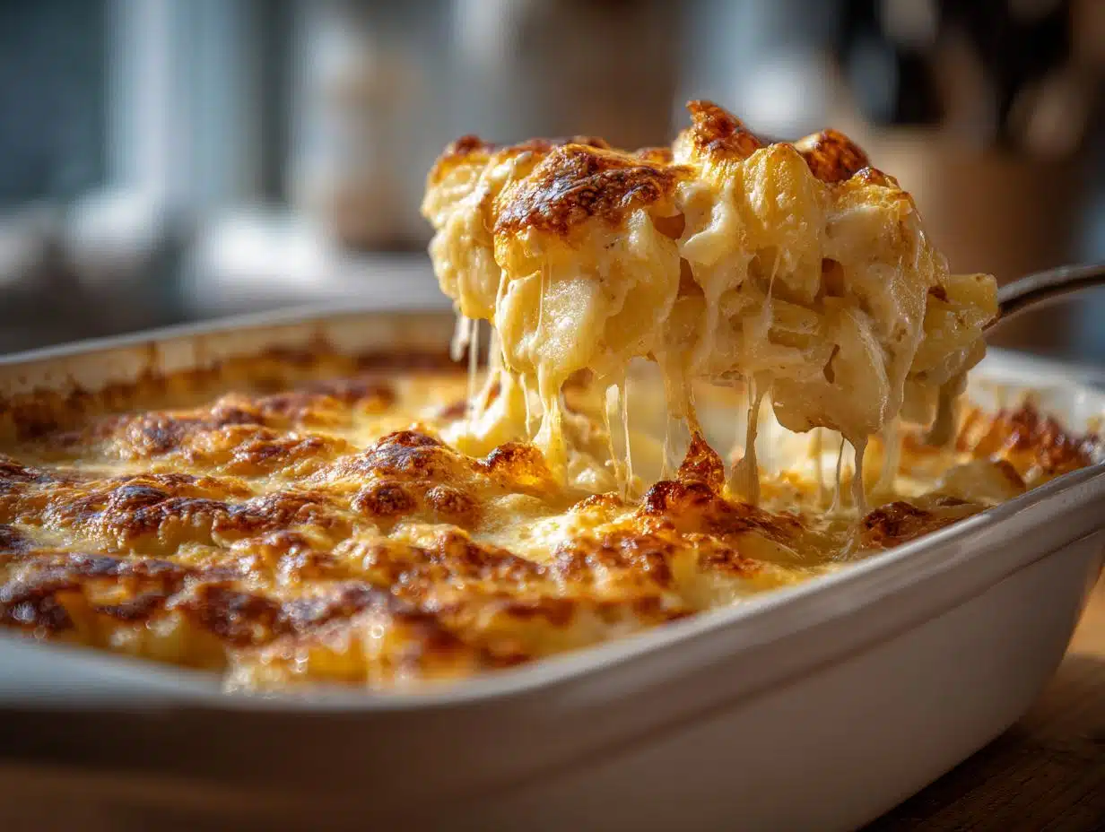 Irresistible Million Dollar Potato Casserole – Creamy 4-Cup Bliss
