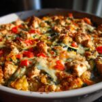 New Year Reset Chicken and Veggie Quinoa Casserole – healthy comfort food