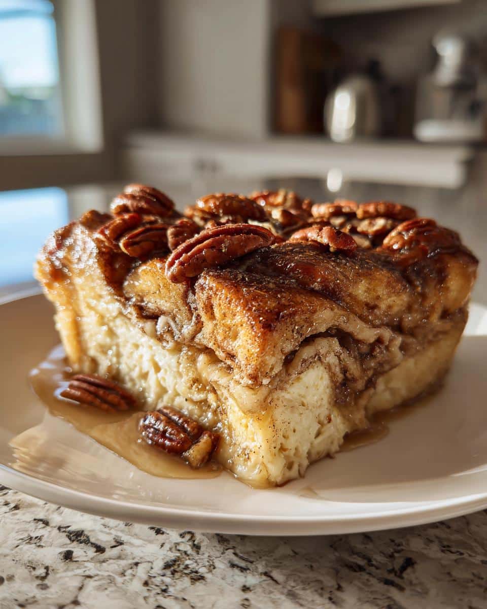 Overnight Cinnamon Roll French Toast Casserole – Christmas morning treat - detail 1