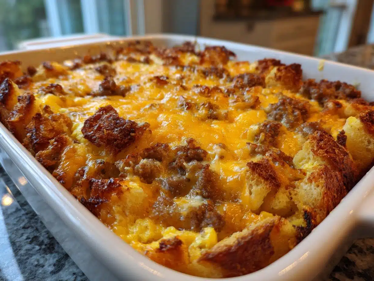 Santa’s Christmas Morning Breakfast Casserole: 1 Magical Kid-Friendly Brunch