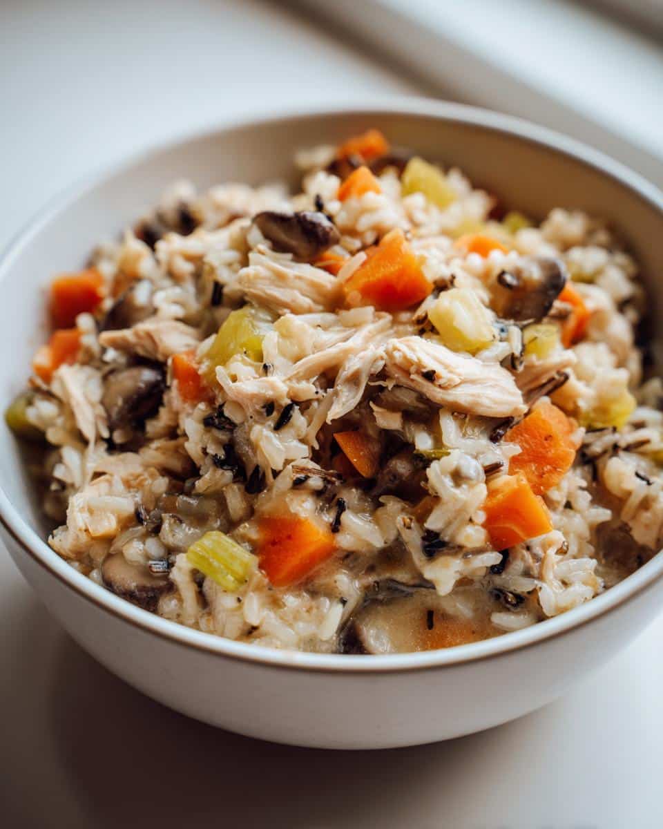 Slow Cooker Chicken and Wild Rice Casserole: A Cozy 6-Hour Winter Delight