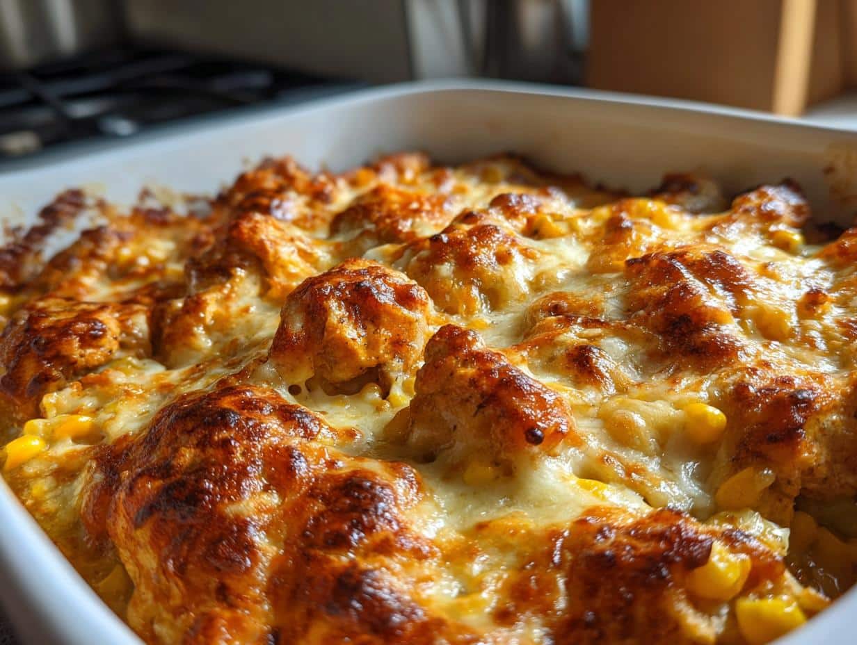 Smoky Paprika Chicken and Corn Casserole in 30 Minutes