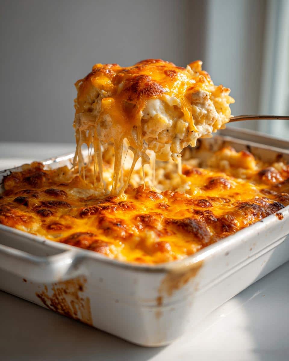 5 Ingredient Creamy Chicken and Rice Bake - detail 1