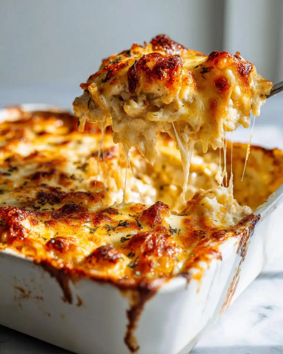5 Ingredient Creamy Chicken and Rice Bake – A Weeknight Miracle