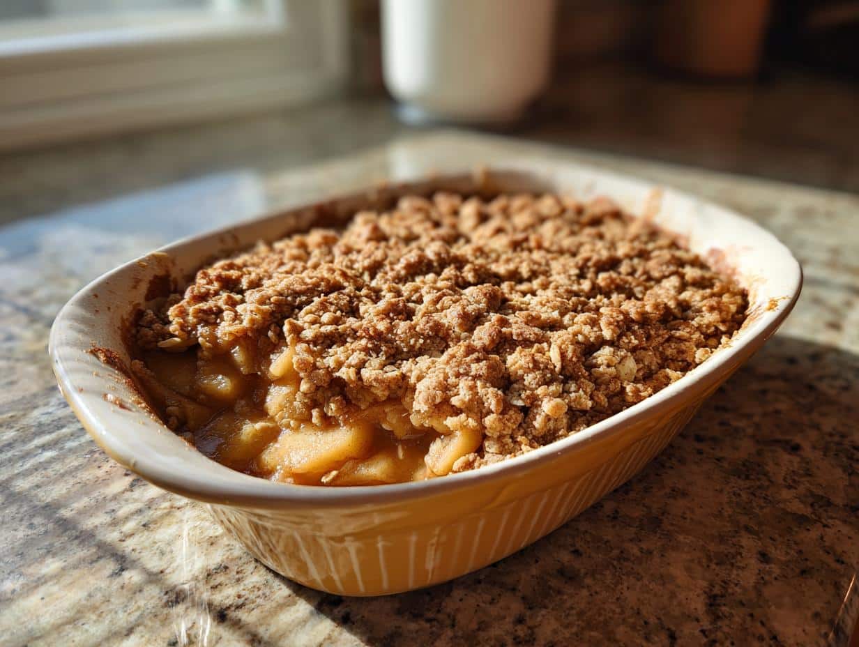 Irresistible Apple Cinnamon Crumble Breakfast Bake in 35 Minutes