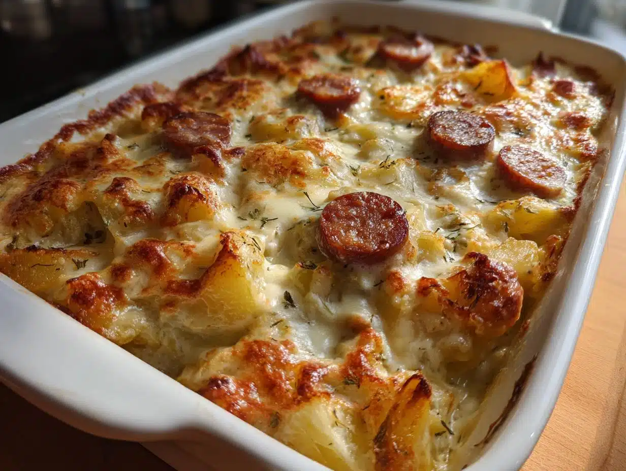 Creamy Sausage and Potato Chowder Casserole: 4-Star Comfort Food