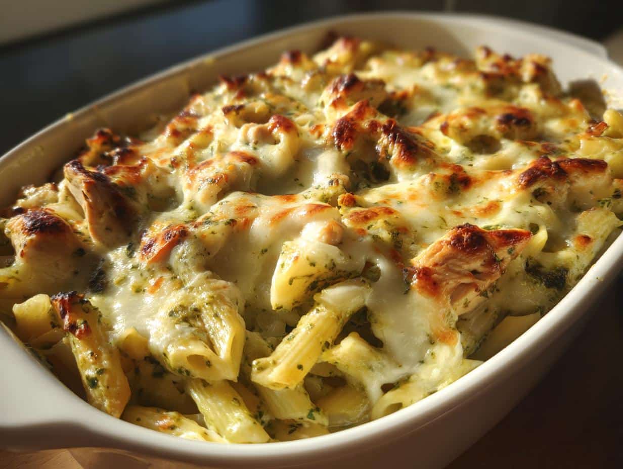 Creamy Chicken Pesto Pasta: 1-Pan Magic for Busy Nights