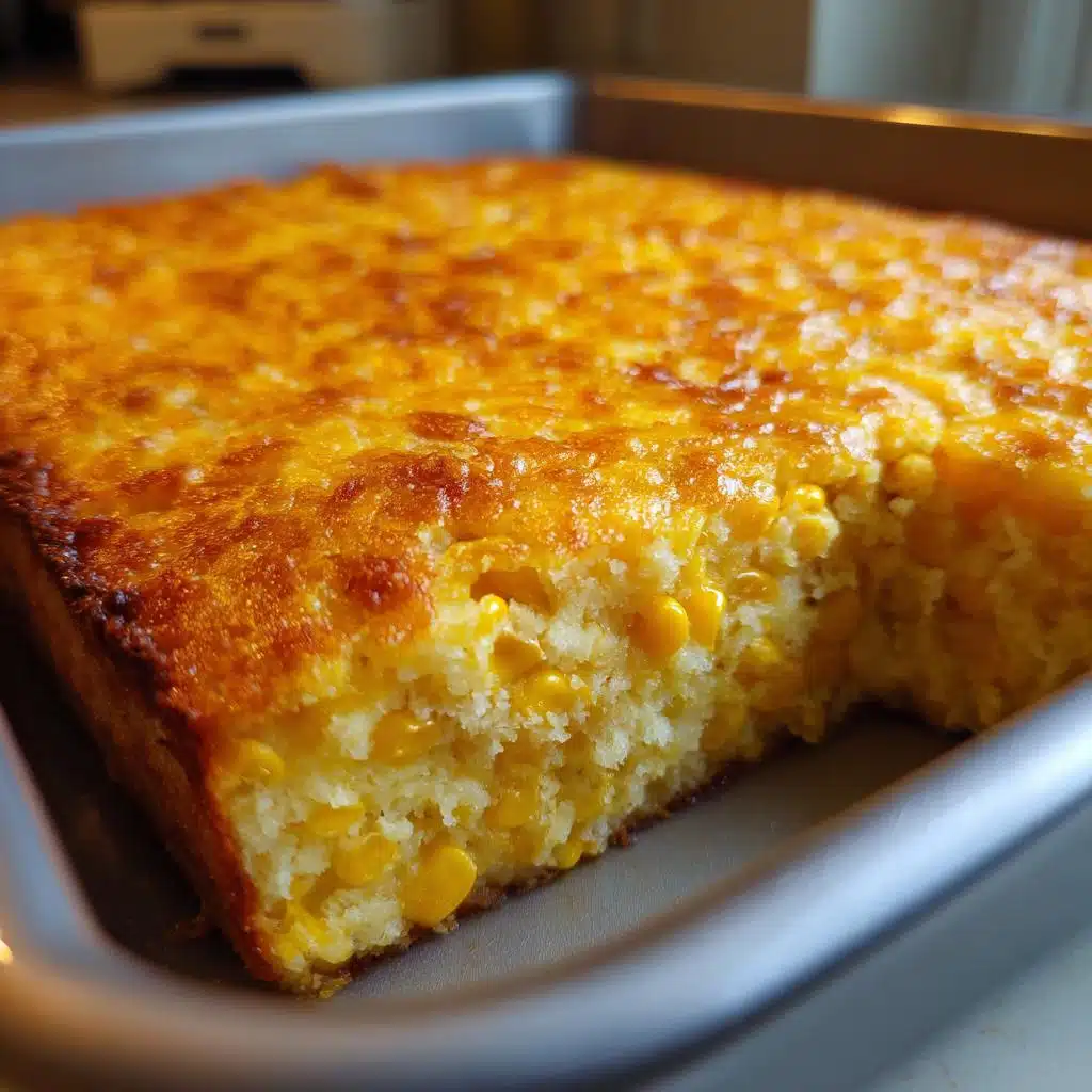 Irresistible Jiffy Corn Casserole in a 9×13 for 12 Hungry Guests