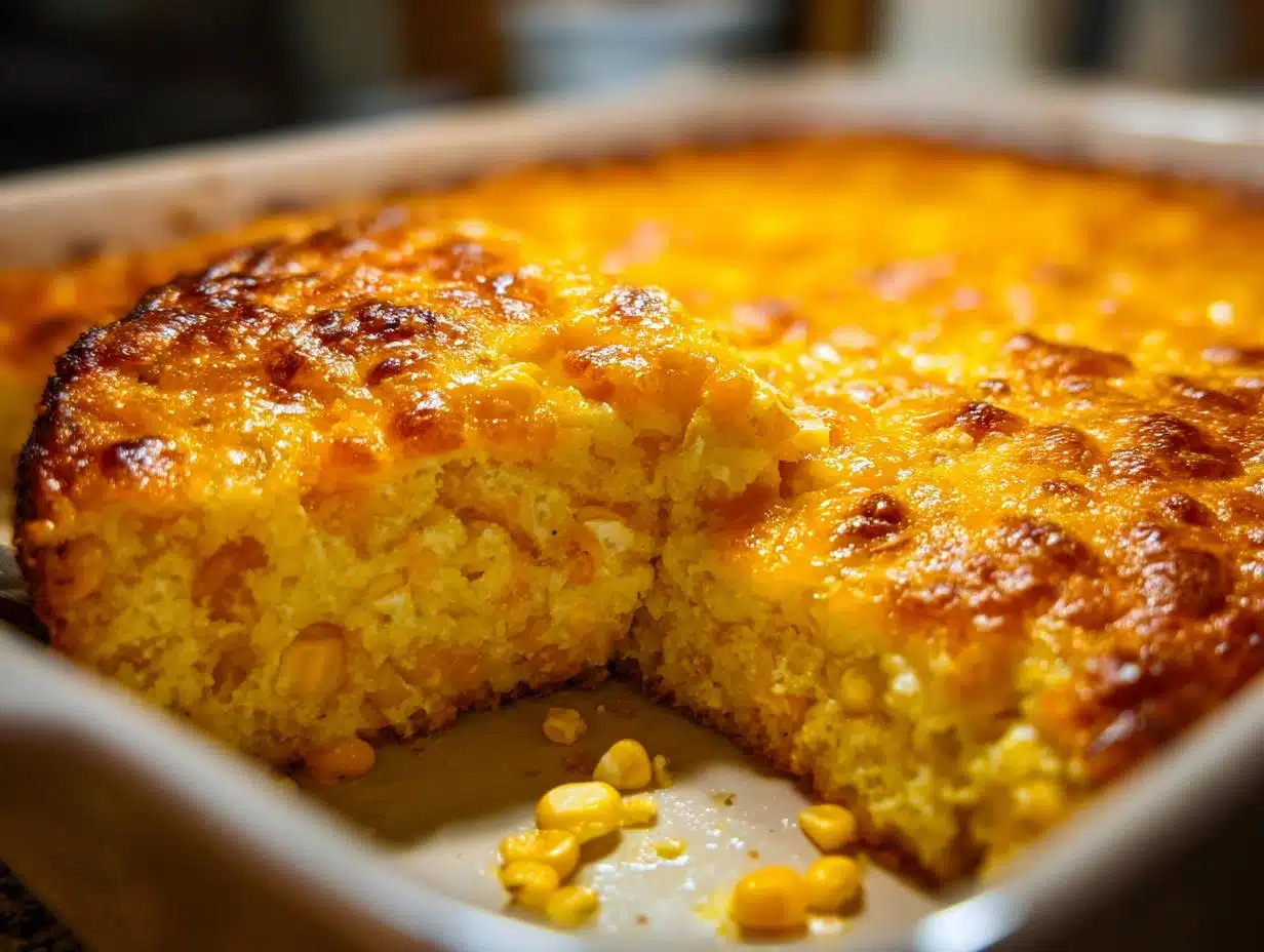 Extra Creamy Jiffy Corn Casserole with Sour Cream in 10 Minutes